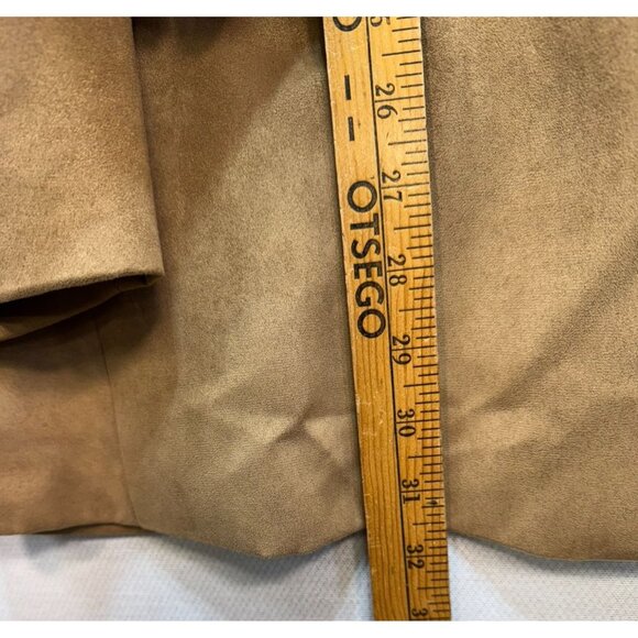 Chaps Mens Blazer 46R Camel Two-Button Single Breasted - Picture 5 of 10